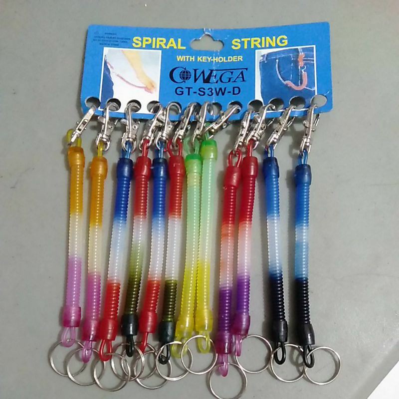 Gantungan Kunci Carabiner / Gantungan Kunci Spiral