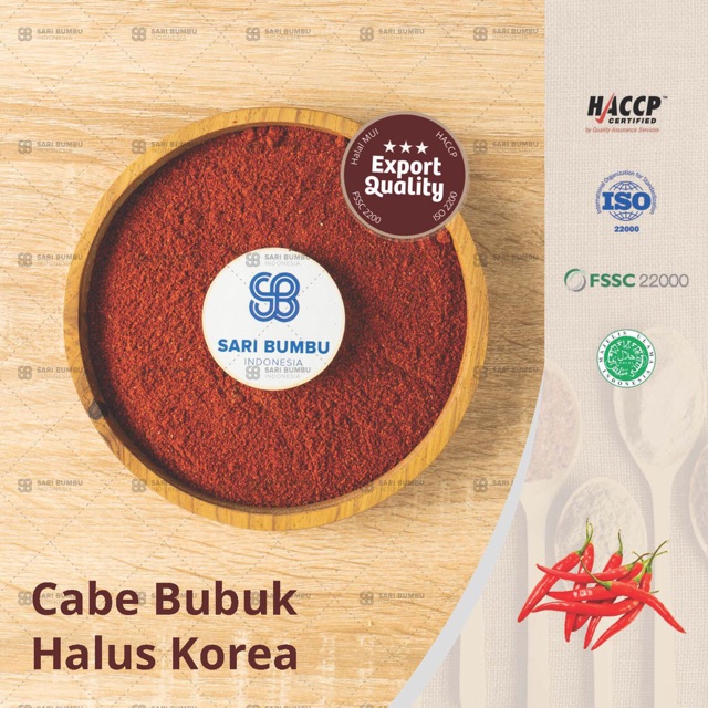 

GOCHUGARU POWDER / BUBUK CABE KOREA HALUS