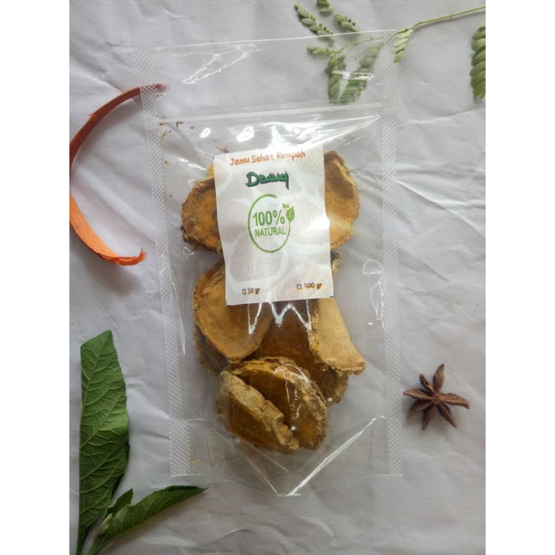 

[COD] TEMULAWAK kering/dried java turmeric/JSR Rempah premium quality