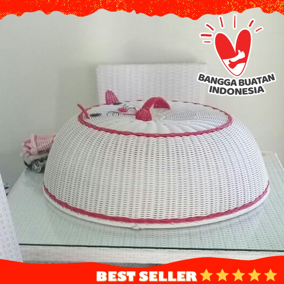 [SALE] Tudung Saji Karakter Rotan Sintetis