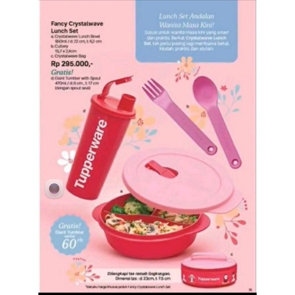 TUPPERWARE ORI FCWL PROMO BULAN OKTOBER