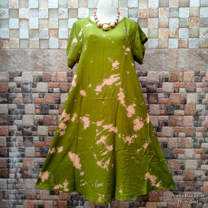 Daster payung tie dye Bali murah Uk-XL, Baju tidur, daster vega mega, pakaian Wanita, tye die casual, tie die, tye dye-Foto 18