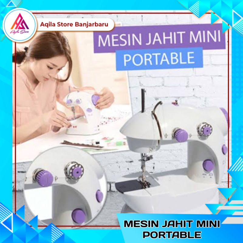 Mesin Jahit Portable / Mesin Jahit Otomatis / Mesin Jahit Mini Portable / Mesin Jahit Butterfly