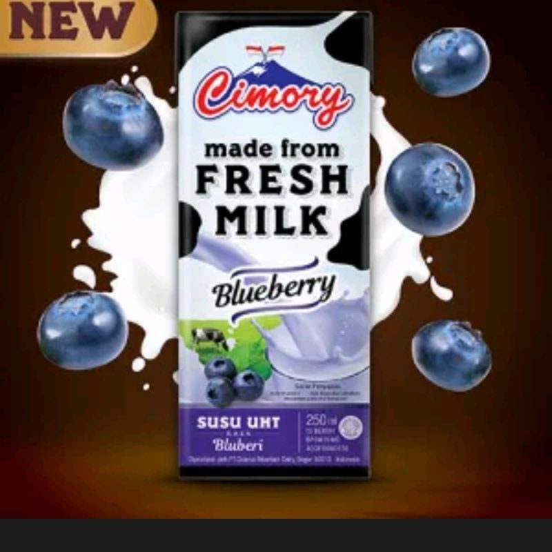 susu Cimory blueberry uht 250ml