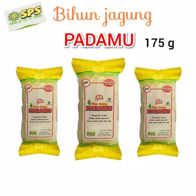 

Bihun jagung padamu kuning 175gr isi 2slice