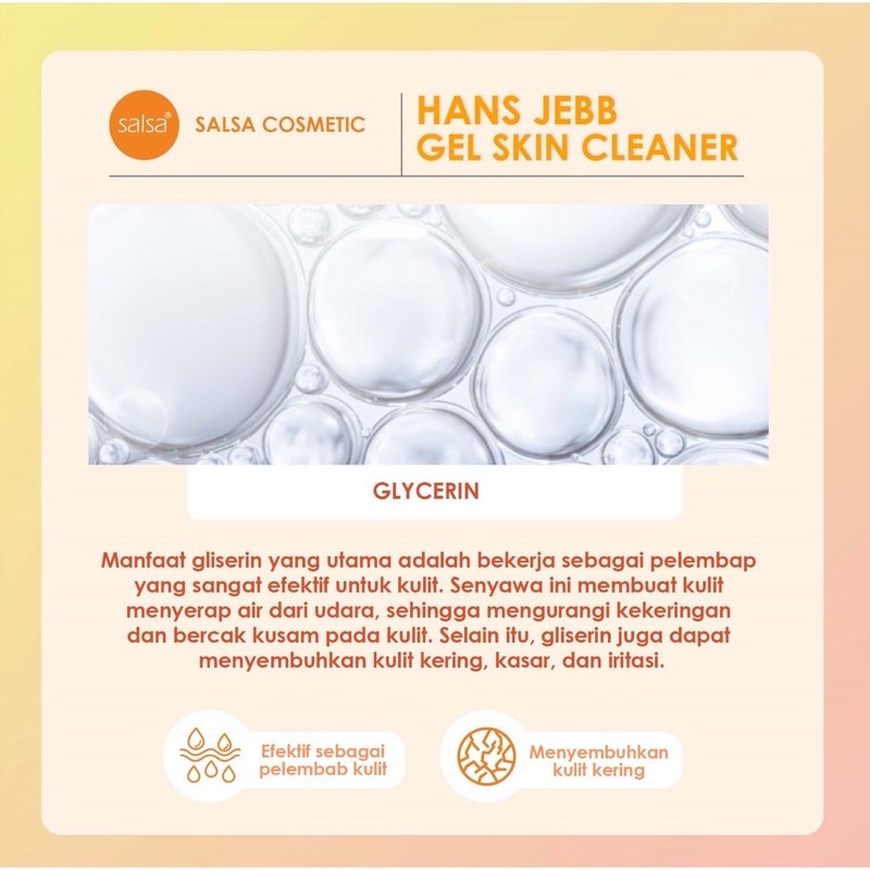 SALSA Hans Jebb Peeling Gel Exfoliasi 110gr | Perontok Daki dan Ketiak Hitam