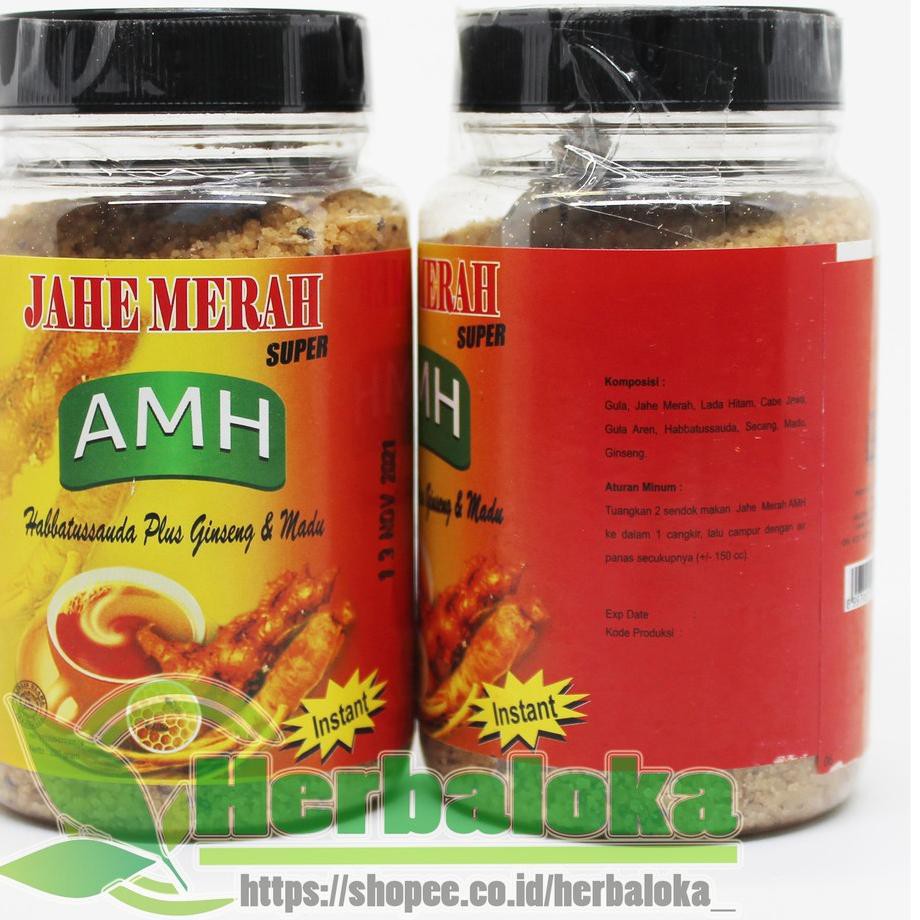 

DB Jahe Merah Super AMH Kemasan TOPLES Isi 220 gram✥ (Big Sale)