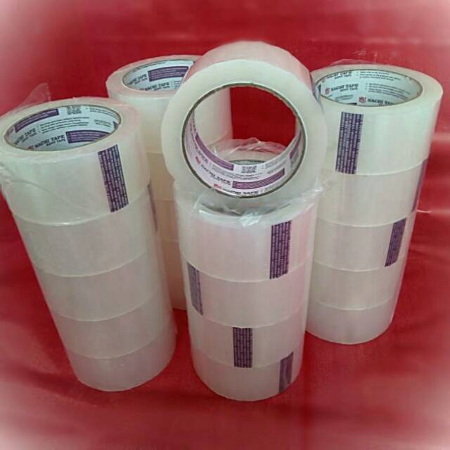 

Lakban NACHI Tape 48 mm BENING Plakban Selotip Isolasi 48mm X 100 Yard