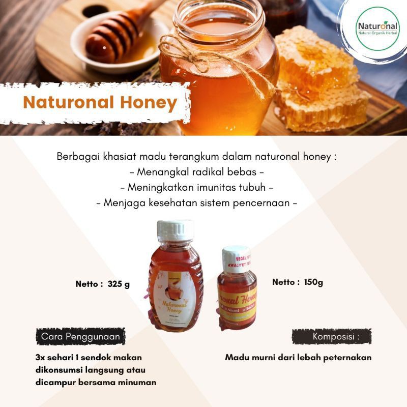

Naturonal Honey Madu Asli Alami