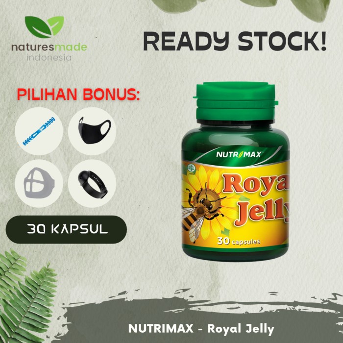 Nutrimax Royal Jelly 30 Kapsul