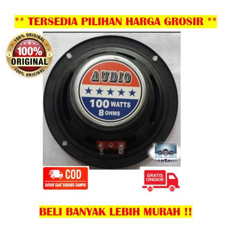 AUDIO Speaker 5 Inch Daya 100 Watt Woofer ASLI