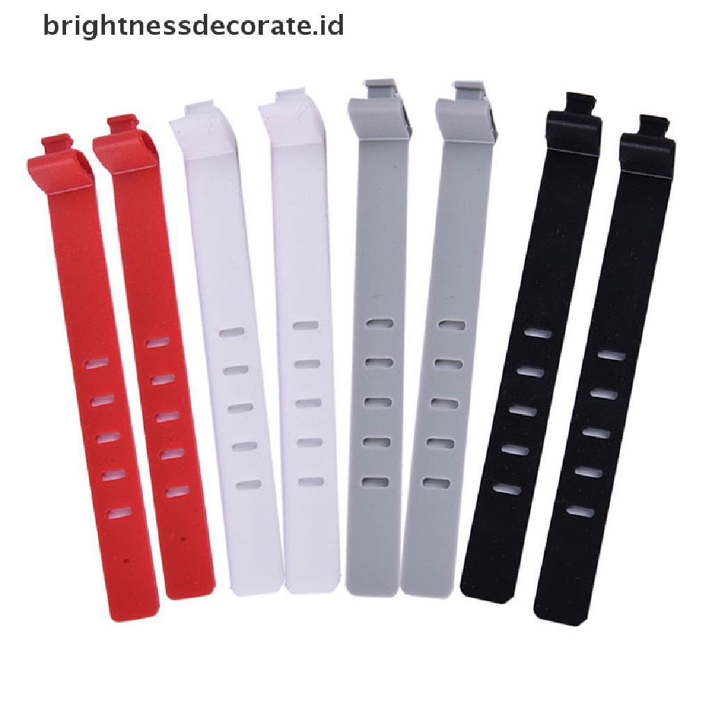 [birth] 2PCS Silicone Phone Data Cable Winder Earphone Clip Charger Organizer Cable Tie [ID]