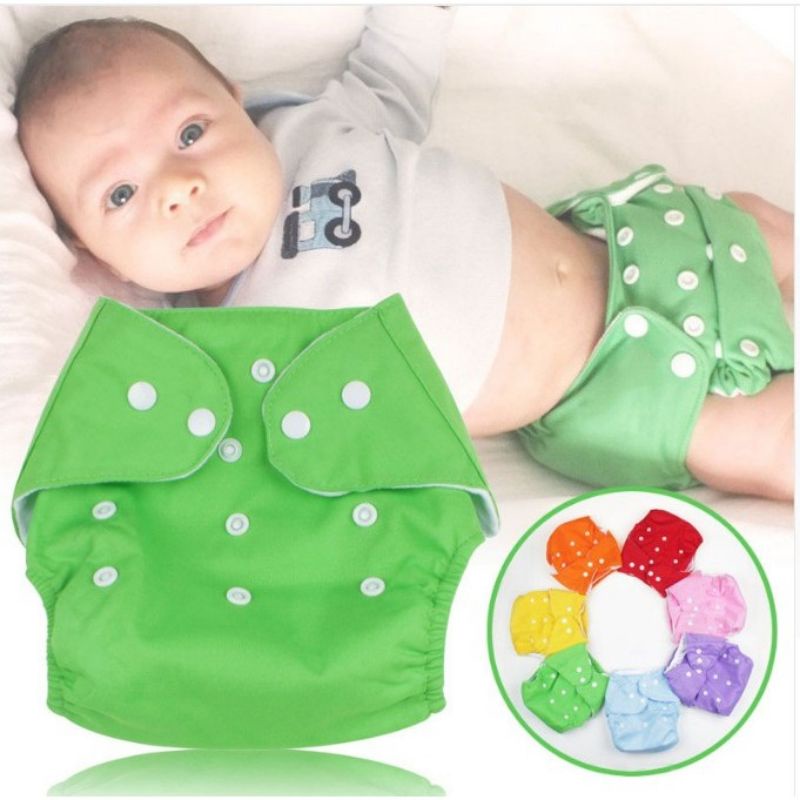 Qianqunui Cloth Diaper Washable Clodi Popok Kain Bisa di Cuci