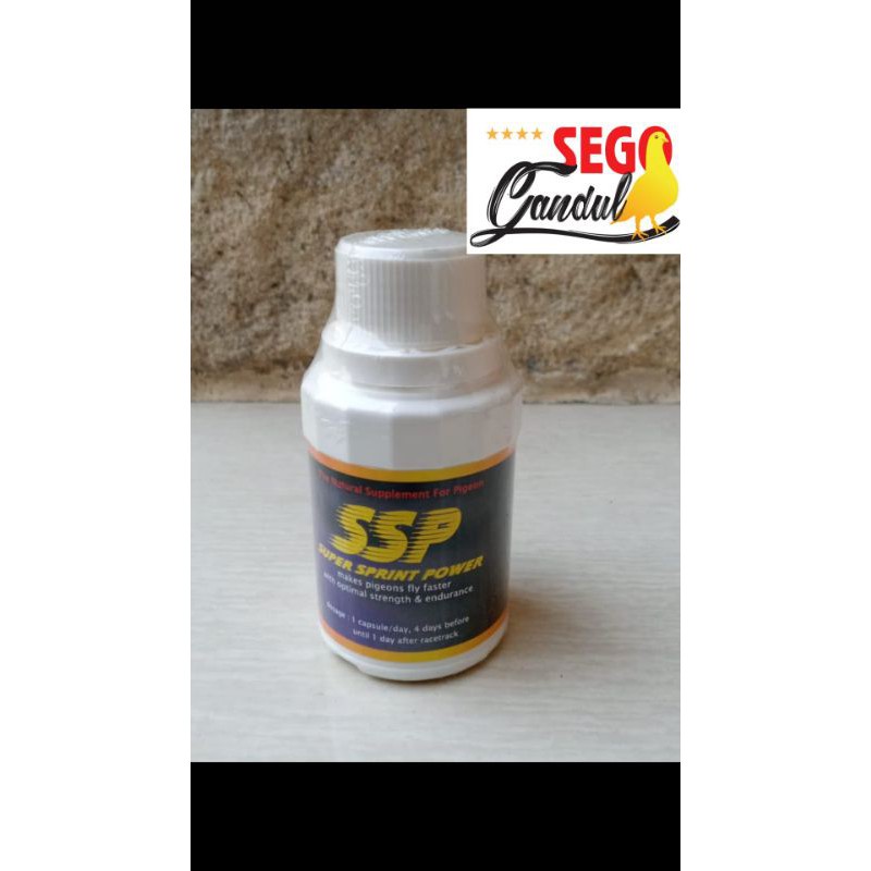 Jamu Merpati Super Sprint Power (SSP) Merpati Jantan