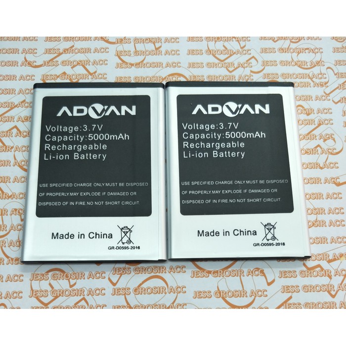 Baterai Battery Batre Original Double Power ADVAN Vandroid S5M Star