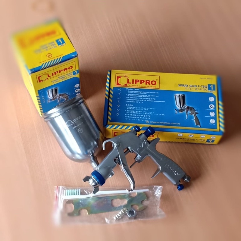 LIPPRO SPRAY GUN TABUNG ATAS SPRAYGUN TABUNG ATAS F75G F75 G