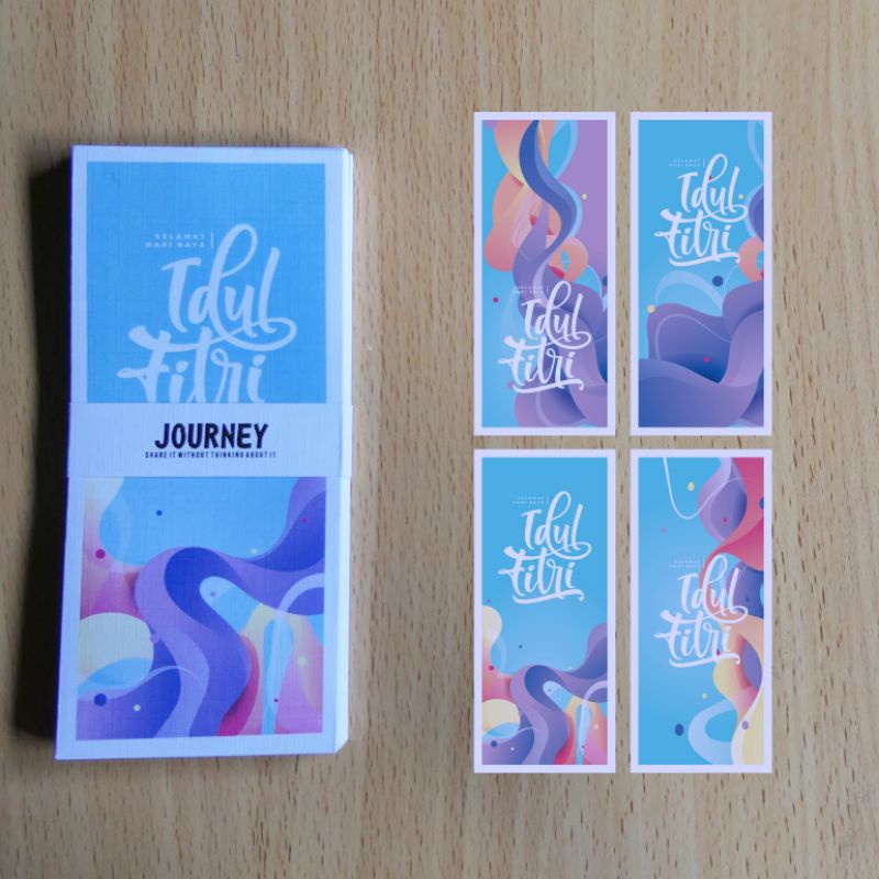 

Amplop lebaran eksklusif journey, 1 paket isi 8 pcs