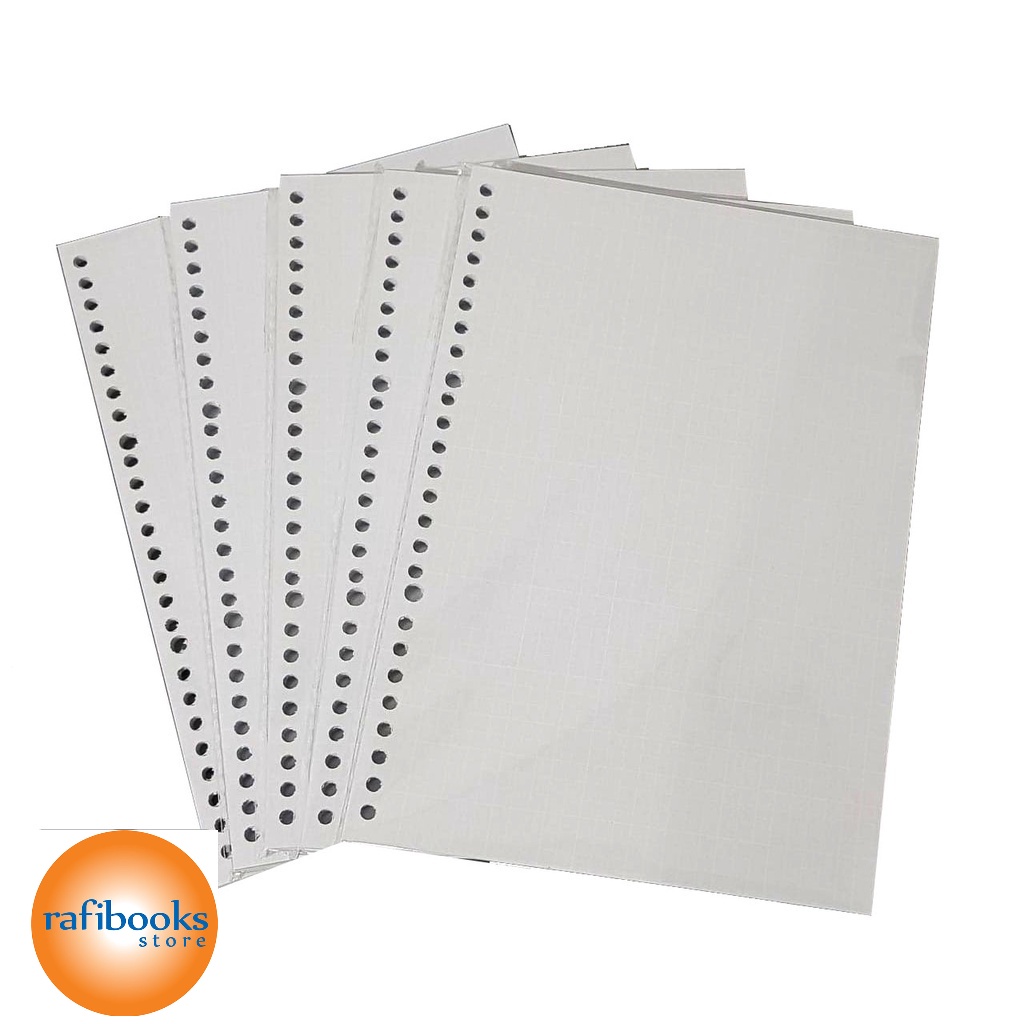 

[ Rafibooks ] Loose Leaf B5 Whitelines - Kertas Binder