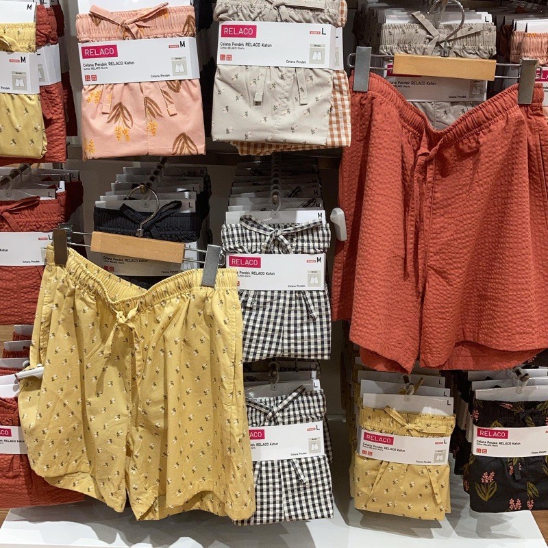 UNIQLO celana pendek relaco katun