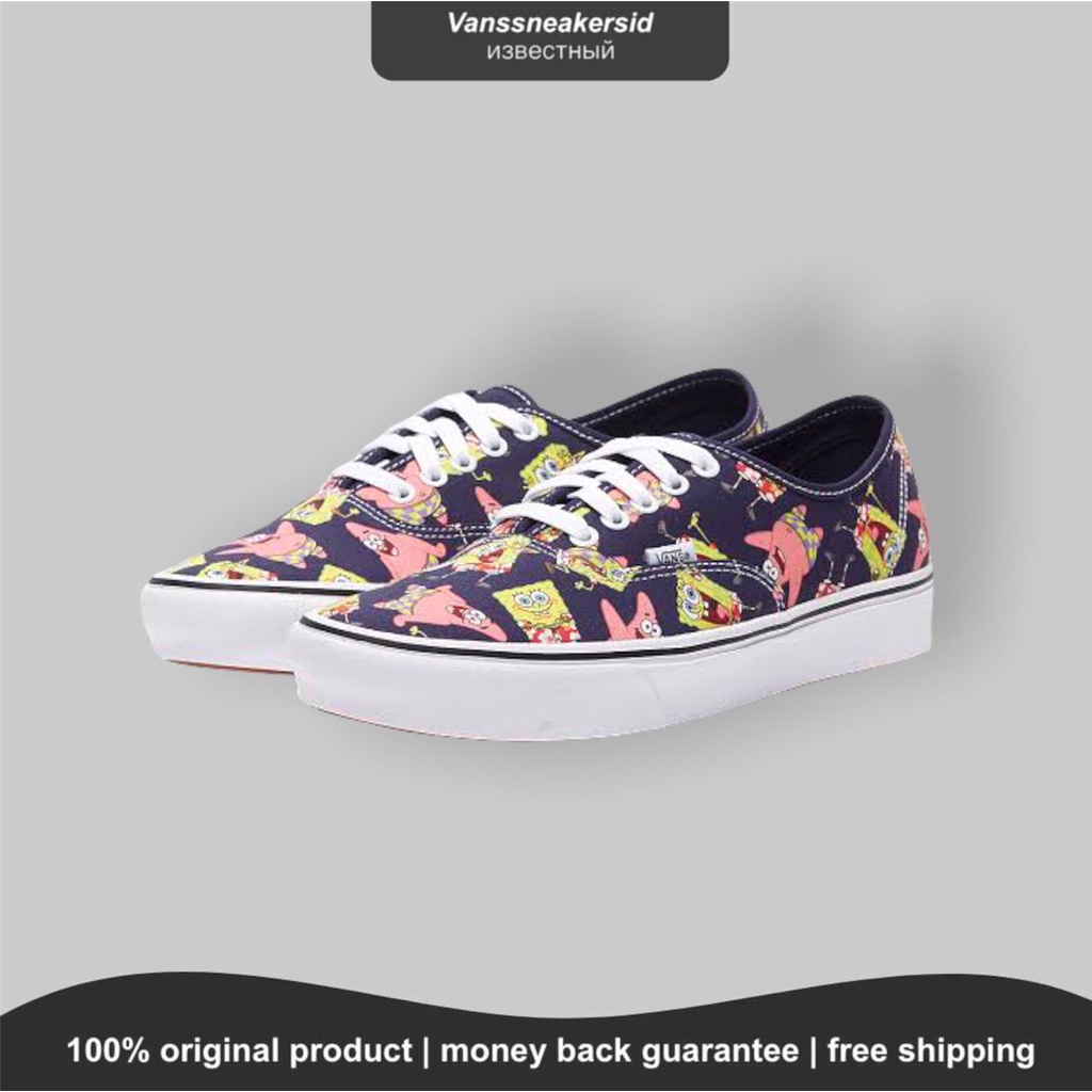 VANS AUTHENTIC COMFYCUSH X SPONGEBOB SQUAREPANTS ALOHABOB ORIGINAL