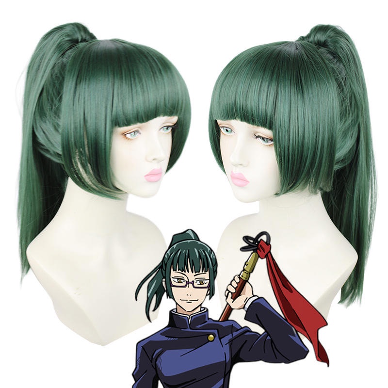 【Wetrose】Jujutsu Kaisen Anime Itadori Yuji Fushiguro Megumi Kugisaki Nobara Gojo Satoru Ryomensukuna Maki Mai Okkotsu Yuta Inumaki Geto Suguru Wig