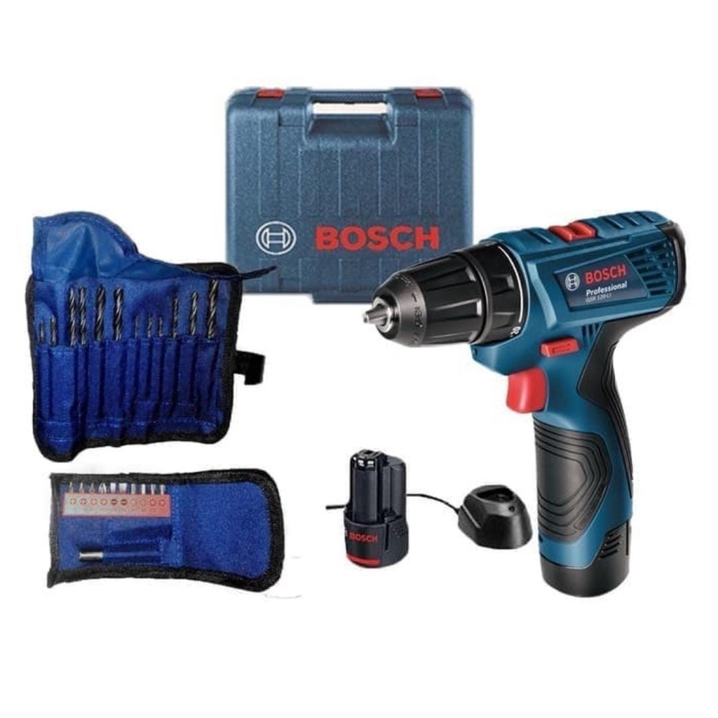 Bor cas 12 V merk Bosch tipe GSR 120 + acc