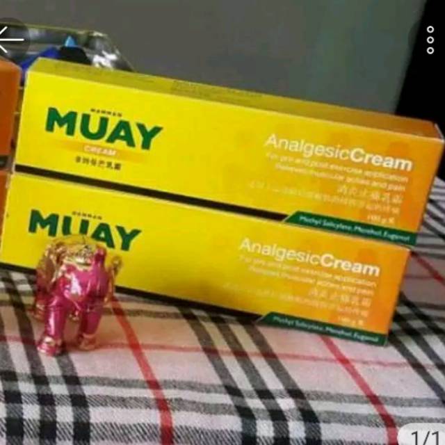 MUAY ANALGESIC CREAM THAILAND
