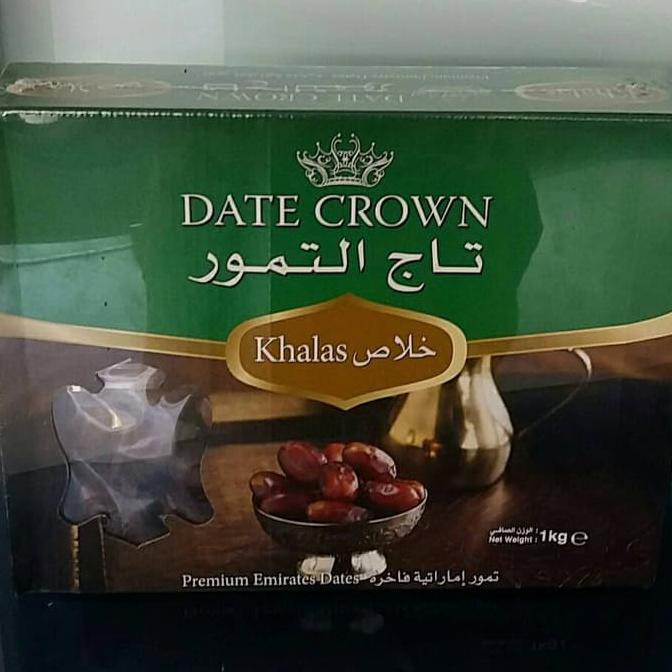 

Populer Kurma Date Crown Khalas 1 Kg .