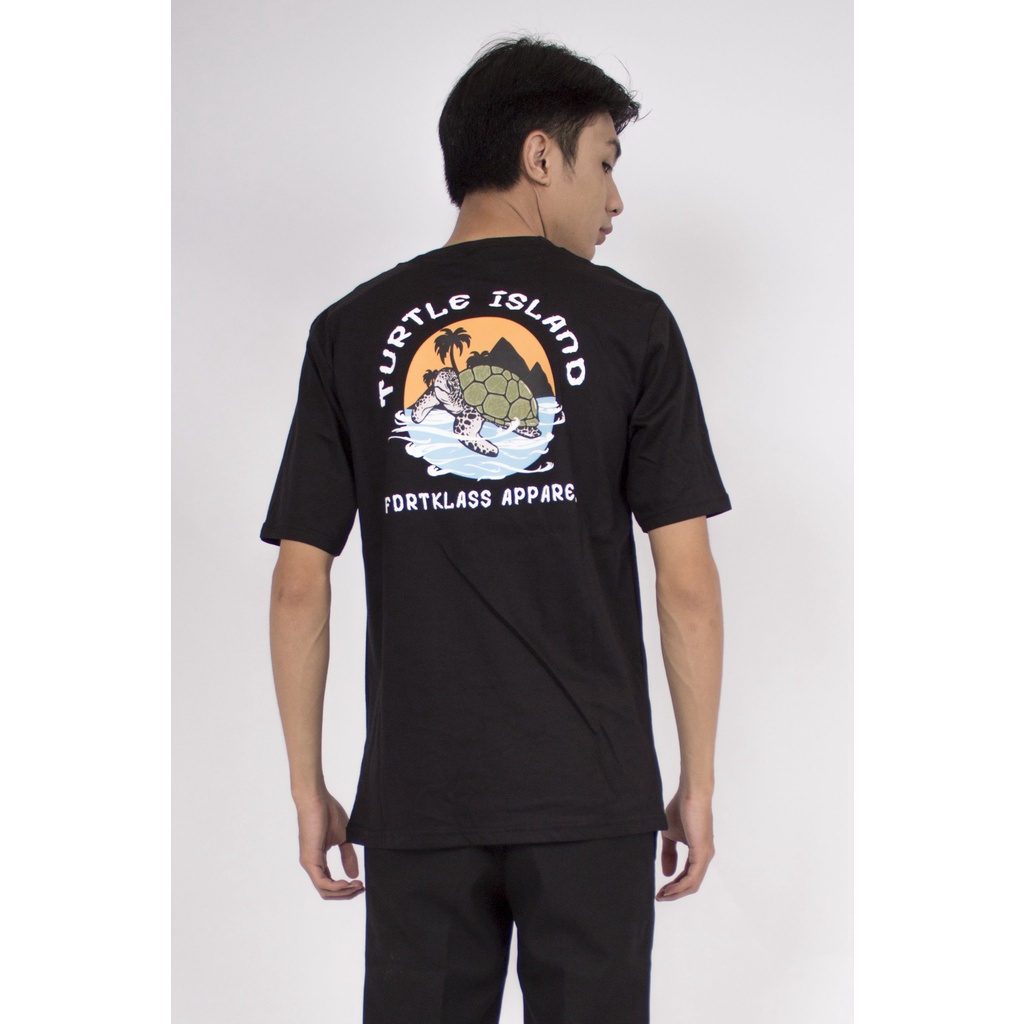 Fortglass TURTLE Kaos Lengan Pendek Pria Kaos Disto Kaos Pria Kaos Unisex Tshirt Cowok By FortKlass