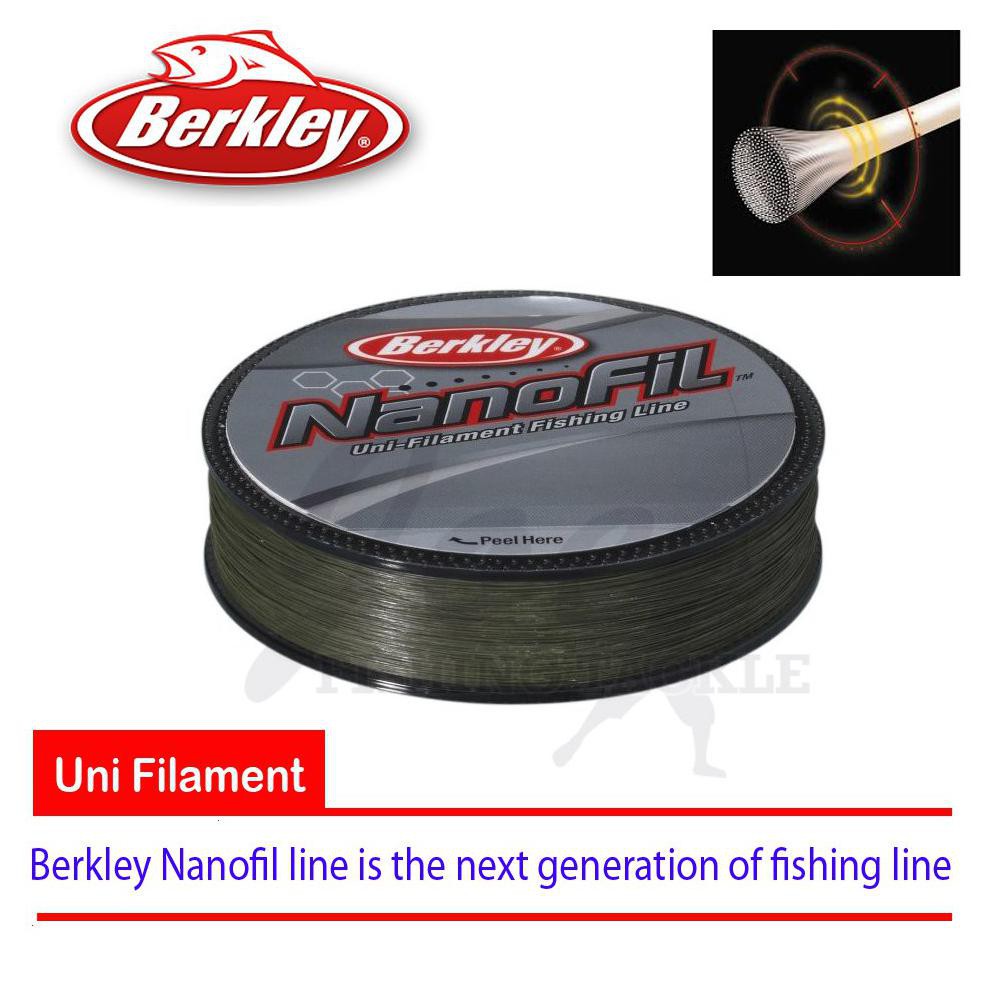 TERLARIS Berkley Nanofil 150YD LV.Grn NF150 - Warna Hijau Gelap 150 Senar PE