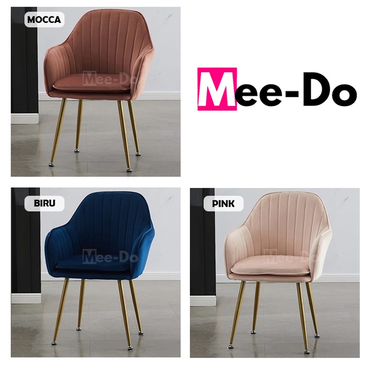 Kursi Makan Cafe Mee Do Minimalis Armchair Modern Scandinavian