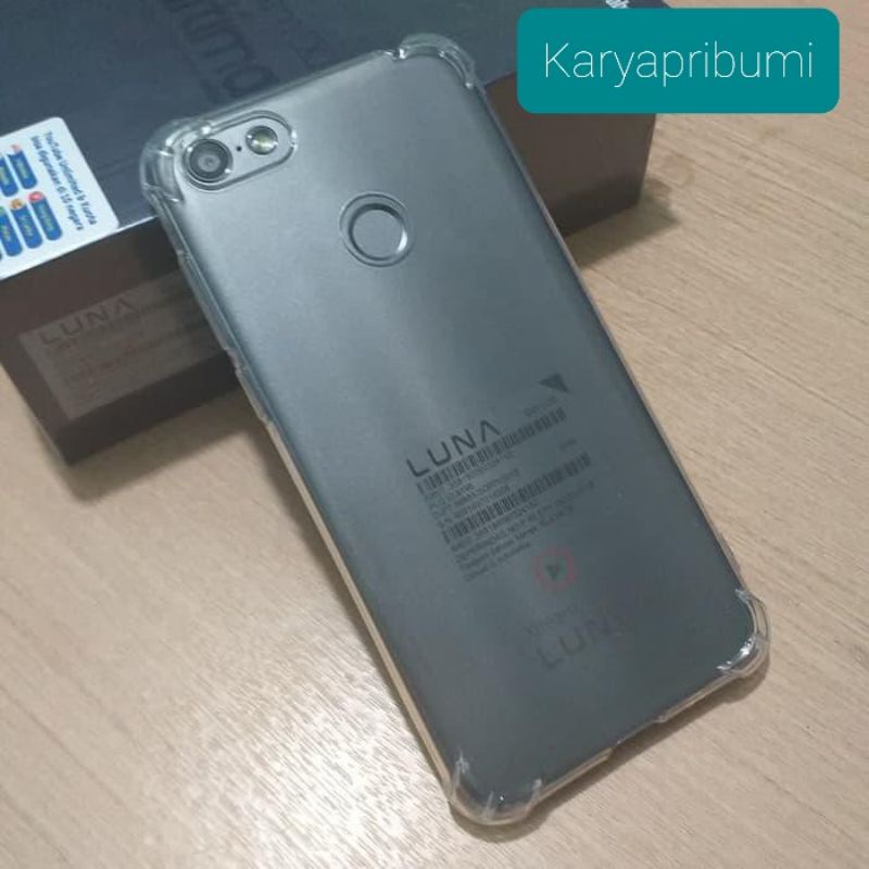 case luna g55lite softcase anticrack bening