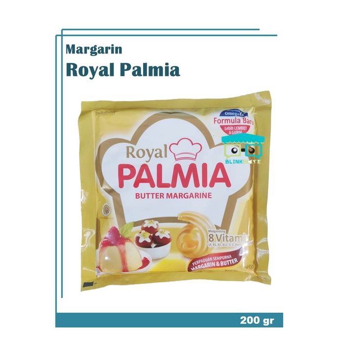 

Royal Palmia Butter Margarin 200 gr Mentega Masak Kue Roti