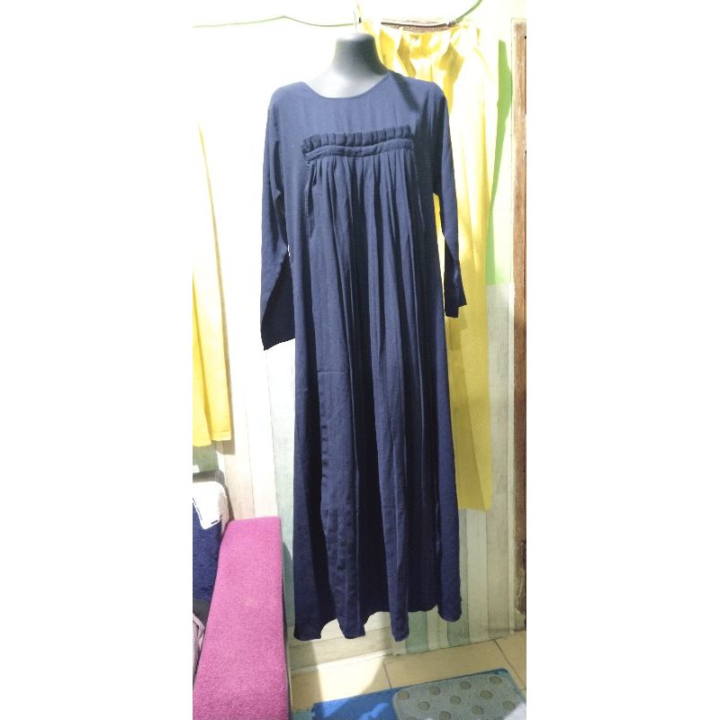 gamis katun rempel