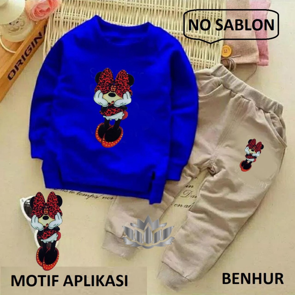 BO - SETELAN MICKEY SHAME / FASHION ANAK-ANAK / SETELAN ANAK-ANAK / PAKAIAN ANAK-ANAK/ SET ANAK-ANAK