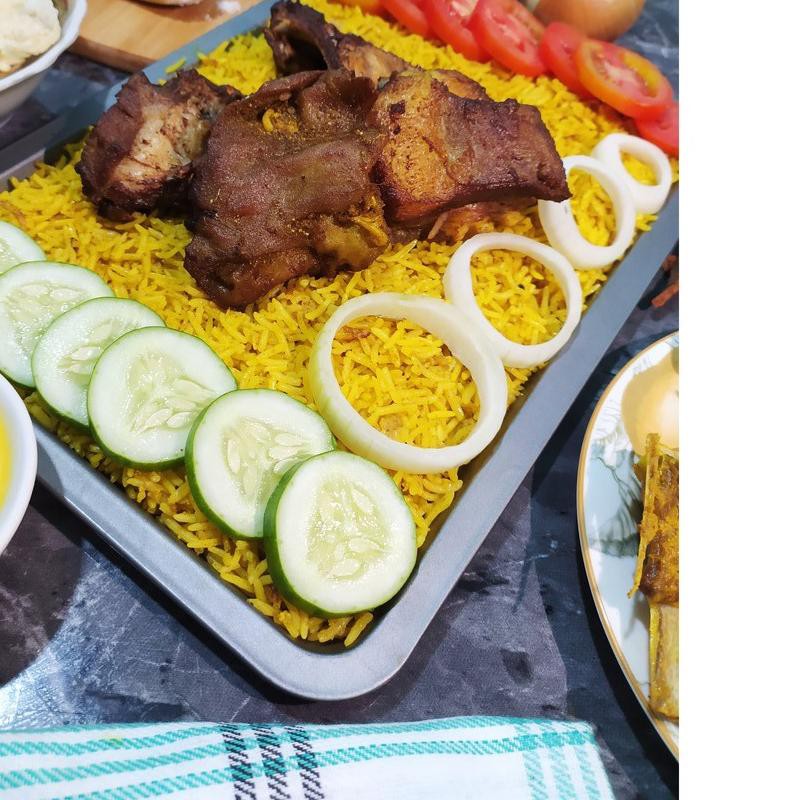 

☈ Nasi Mandhi Instan Zyada 400gr (4-5 Porsi) Beras Bumbu Mandhi Minyak Samin ➥