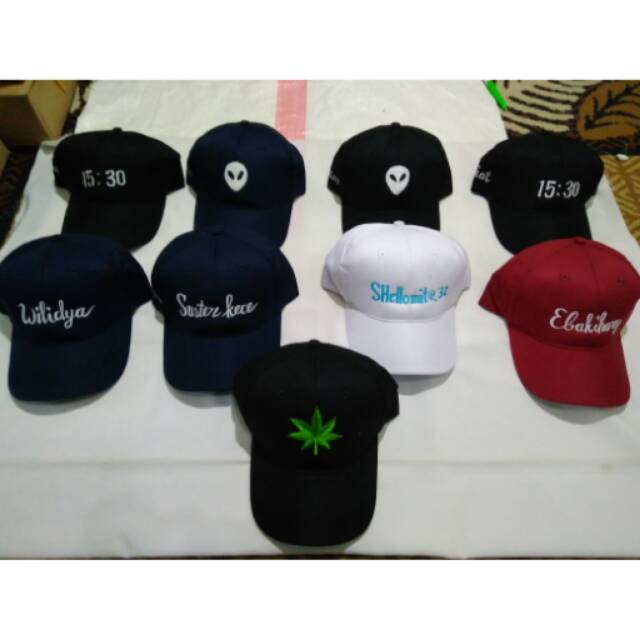 Baseball cap metal bakel custom