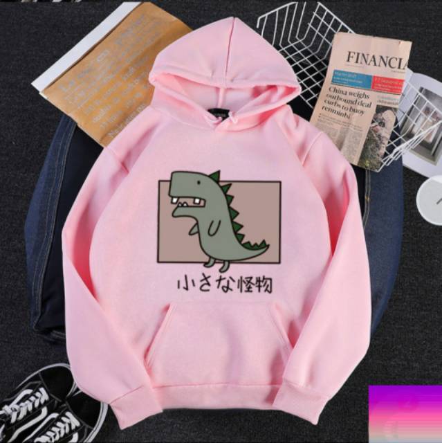 HOODIE TOKYO DINO HOODIE WANITA LUCU / HOODIE WANITA TEBAL