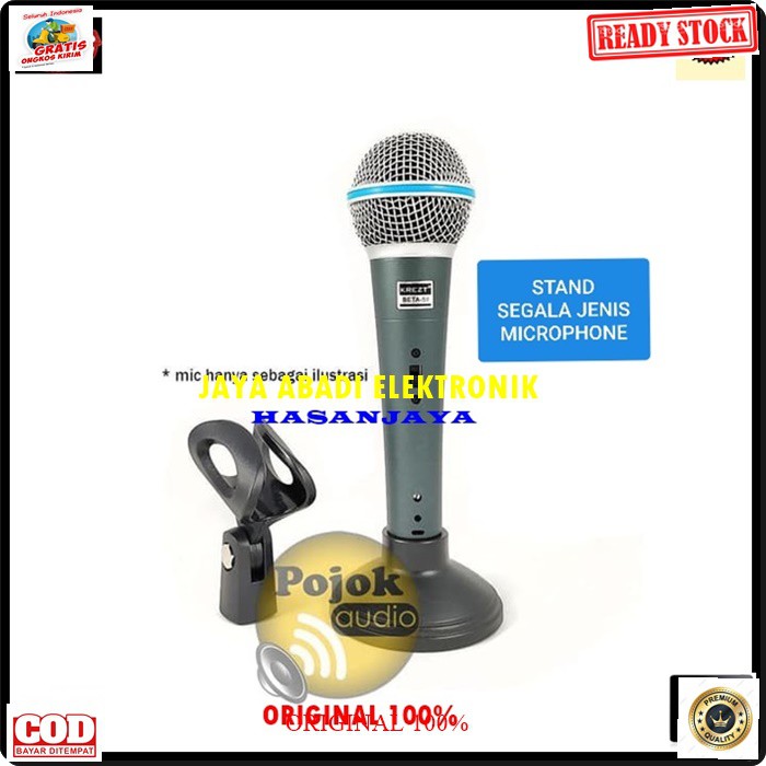 G149 STAND MIC MINI BESI KAKI BULAT PENDEK HOLDER MIKROPHONE MEJA TABLE PENYANGGA MIC UNIVRSAL BREKET MIKROPHONE TIANG PEGANGAN TRIPOD BISA SEGALA JENIS MIKROPHONE STAND MIK MEJA PODIOM KHUSUS MIC PEGANG