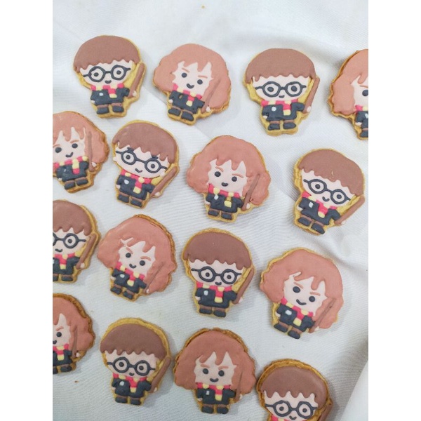 

HARRY POTTER COOKIES, KUE KERING KARAKTER, SUGAR COOKIES