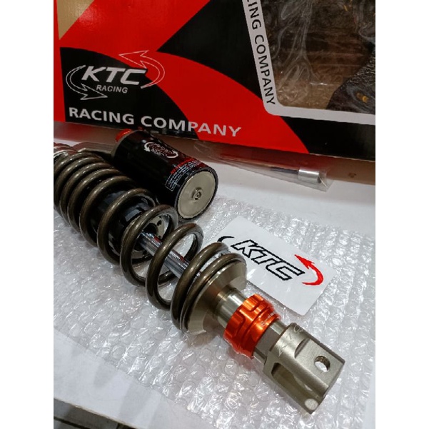 Shockbreaker Shock KTC XTREME BLACK SERIES GREY ORIGINAL rebound double klik 330mm Vario 125/150 BEAT SCOOPY