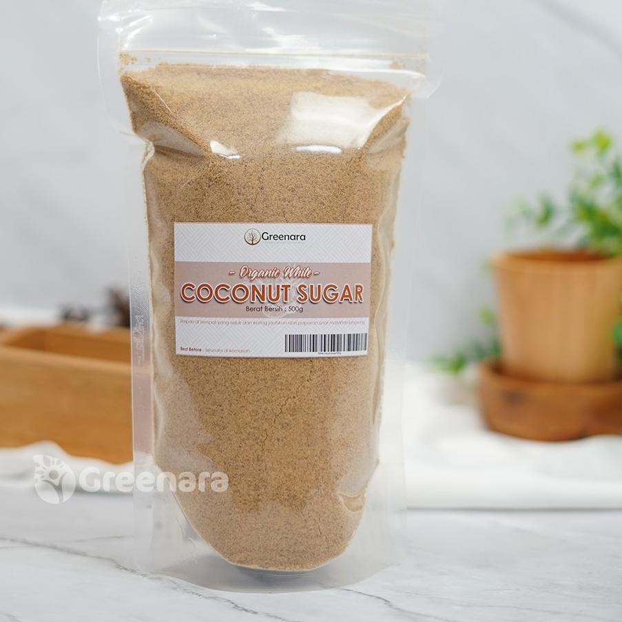 

Model Baru Greenara Organic White Coconut Sugar 500gr 시