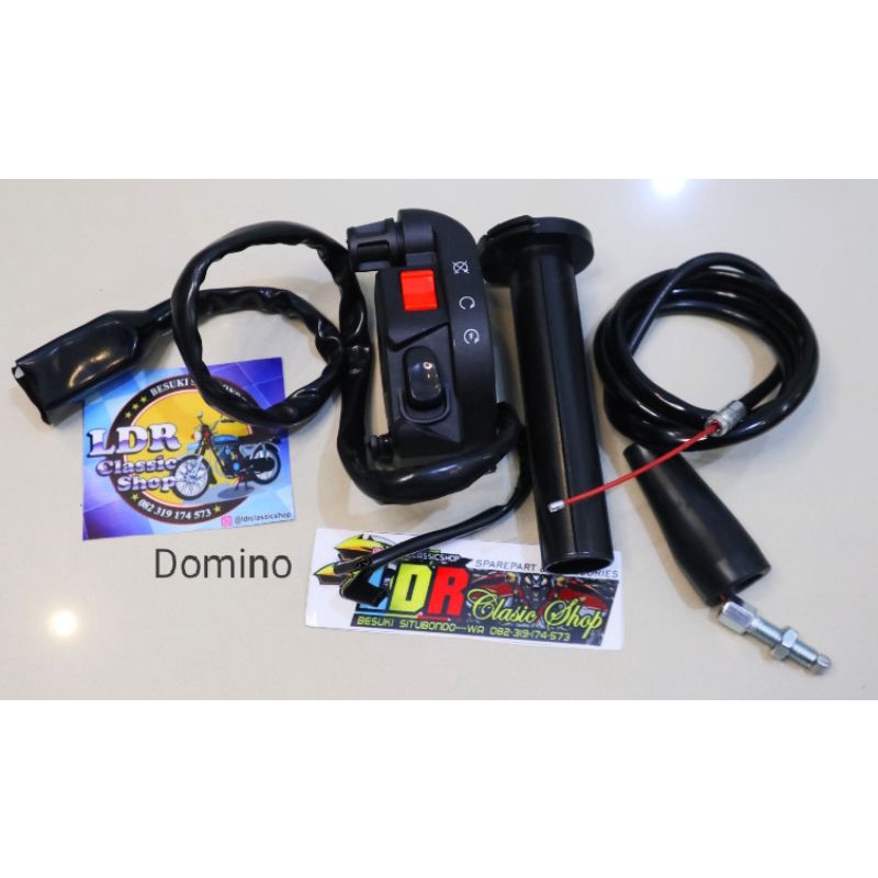 Gas Kontan Ninja KSR Domino