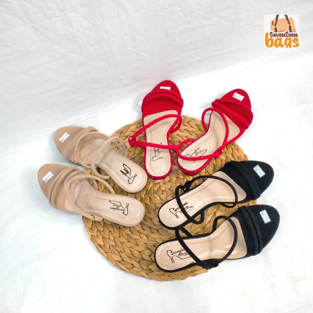 SANDAL HAK H4 17SHOES l SANDAL WANITA TERMURAH