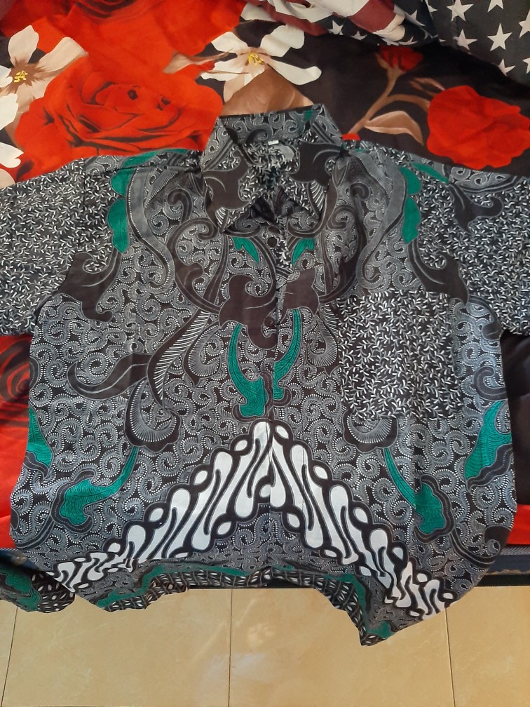 Maura Couple - Sania Ruffle Batik Couple Ori Ndoro Jowi Garansi Termurah Shopee -  Batik Modern Solo