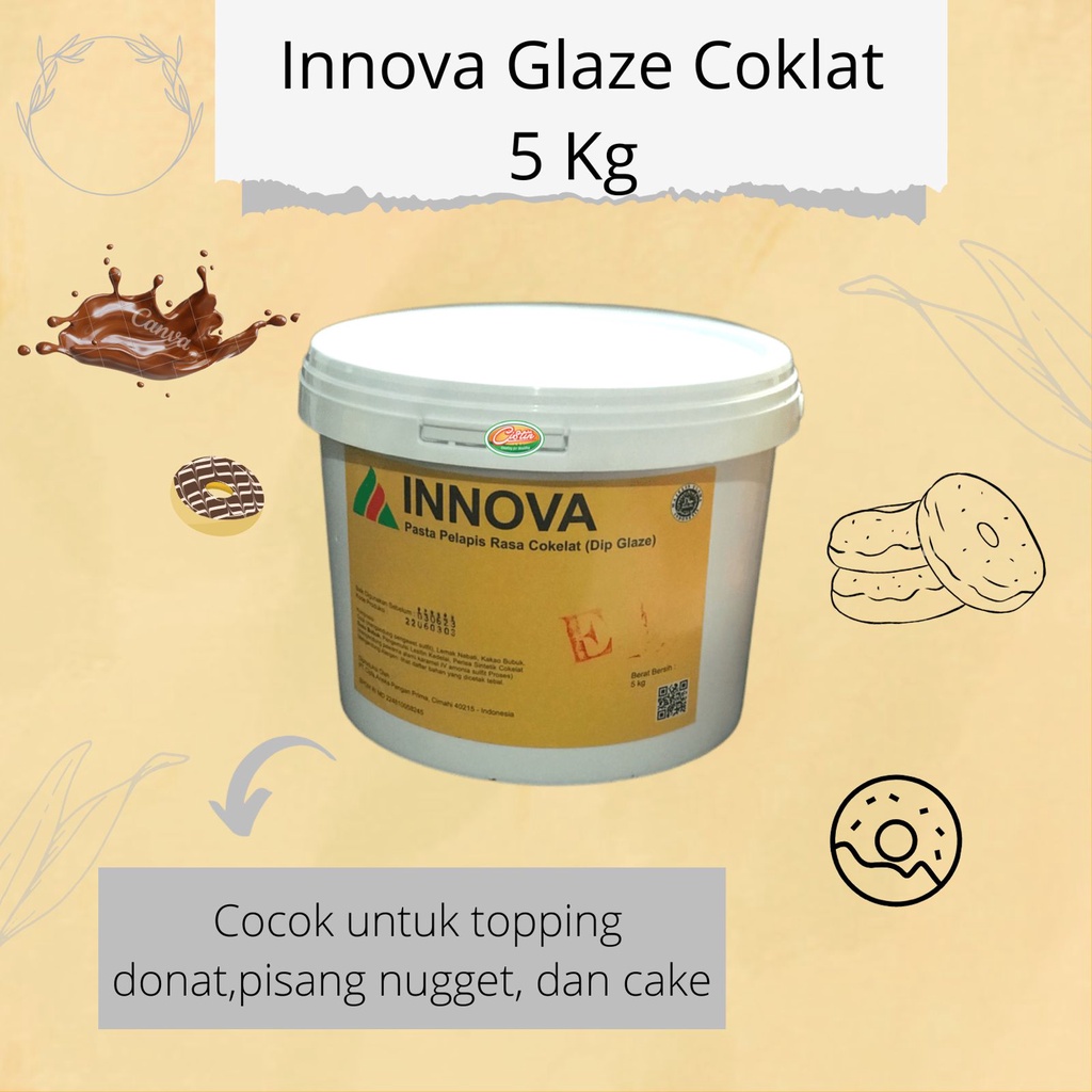 

INNOVA GLAZE COKLAT 5 KG