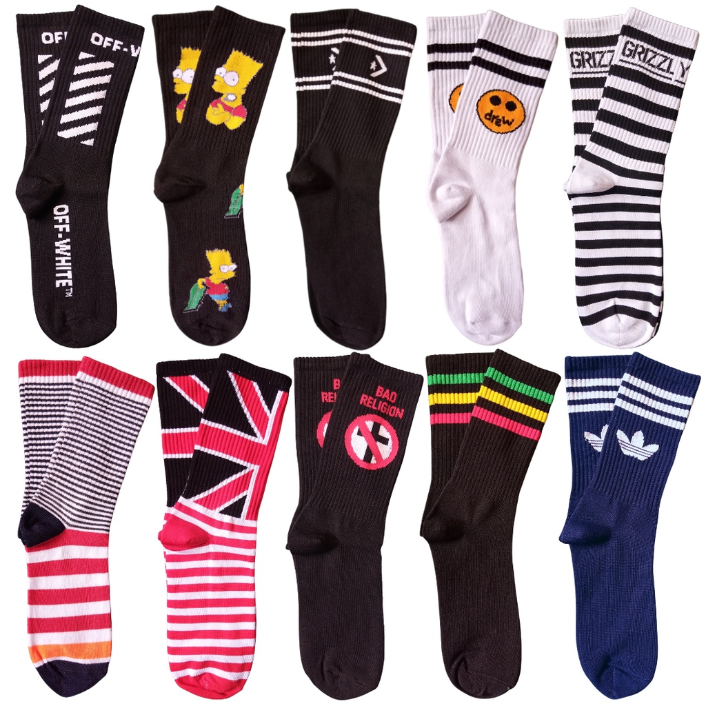 [BIG SALE] Kaos Kaki Motif Skate Oldschool - Mohaki Official-2