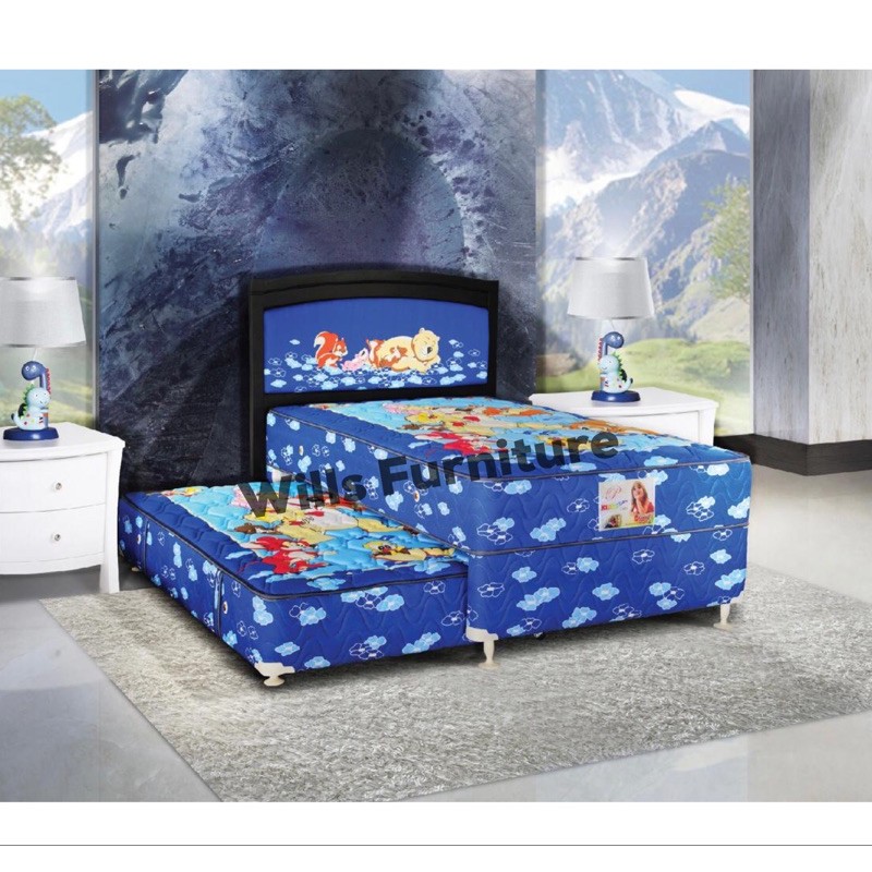 springbed central 2in1 kasur anak cowok laki laki murah makassar