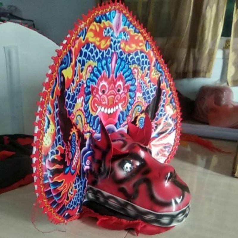 mainan tradisional Barongan caplokan