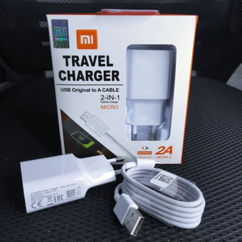 Charger Xiaomi Original 100% Fast Charging Micro USB